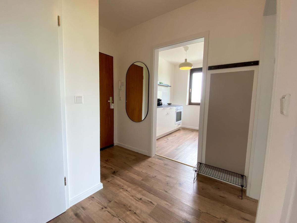 Schoene Wohnung Mit Rheinblick/Duesseldorf/Neuss/Messe Ngoại thất bức ảnh